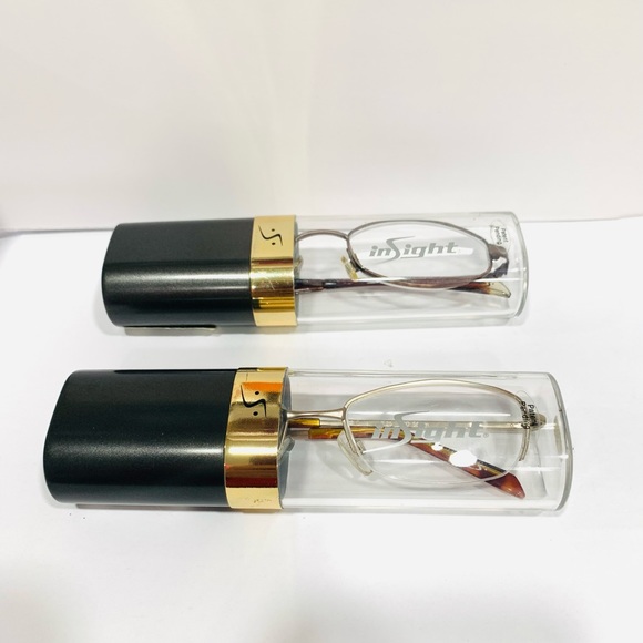 Insight Other 2x Pair Insight Reading Glasses 225 Metal Rim Poshmark
